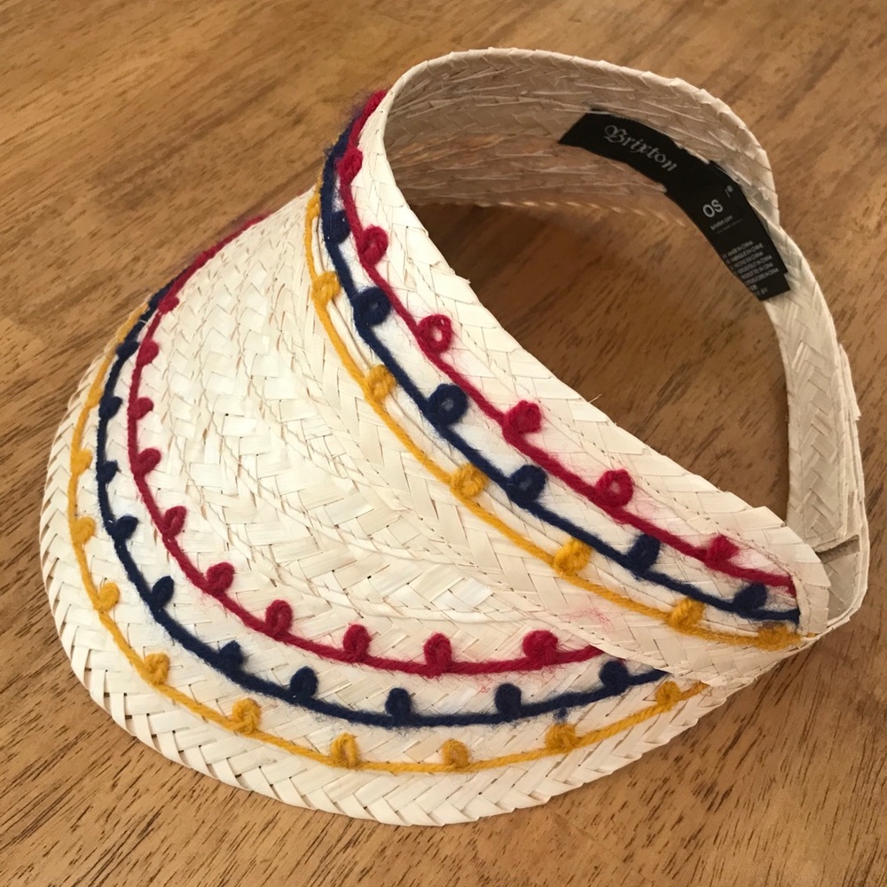 Brixton Straw Visor